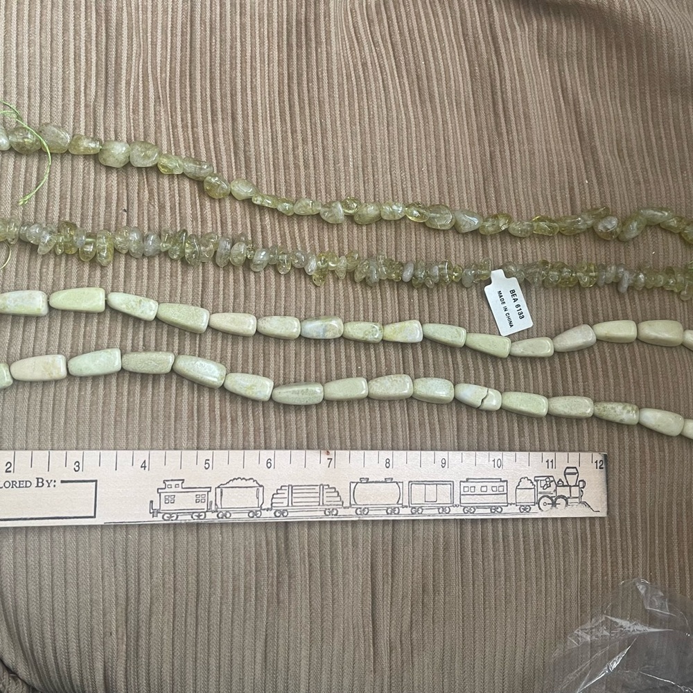 4 STRANDS OF BEADS